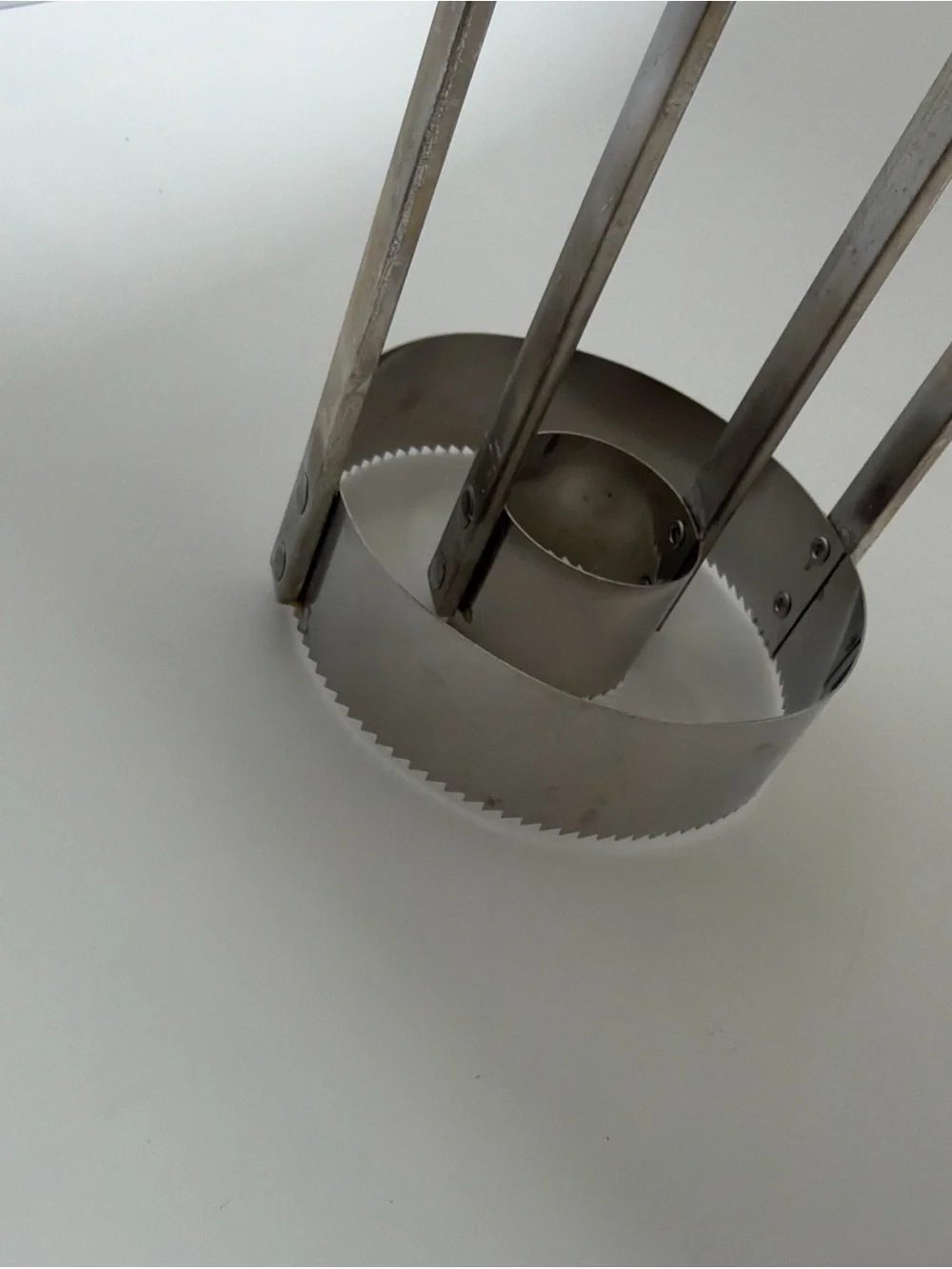 Vintage stainless steel with Aluminum Handle Pineapple/ Apple Corer Cutter